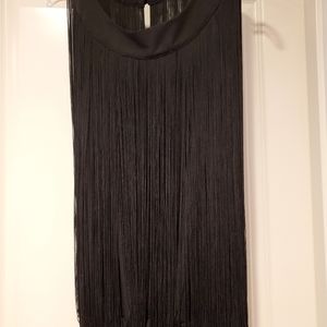 WHBM fringe sleeveless top